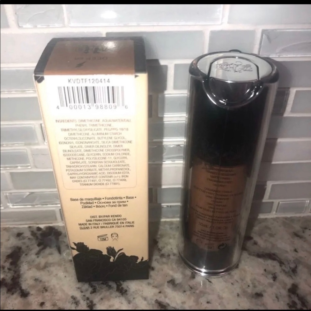 Kat Von D Lock-It Tattoo Foundation deep 66 - Picture 3 of 3